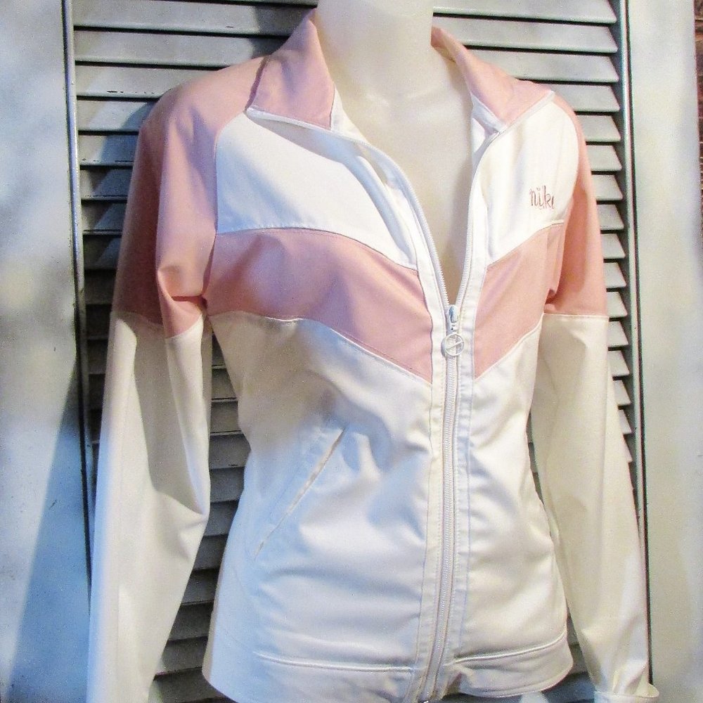 Nike Small Pink and White Warmup Jacket - Picture 6 of 11